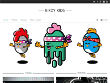 Tablet Screenshot of birdykids.com